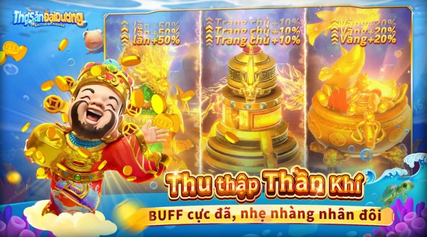 Chế độ chơi phong phú và thú vị trong Thợ Săn Đại Dương